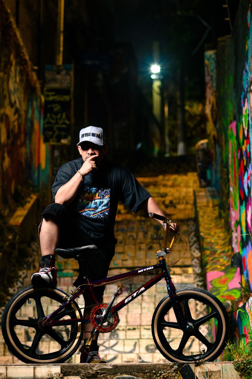 De rolê com a máquina no beco